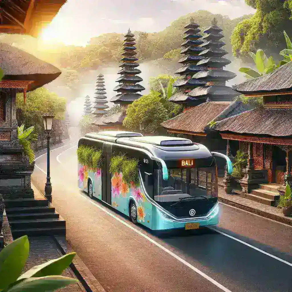 Startup Otomotif Indonesia Kembangkan Bus Listrik Pariwisata untuk Bali