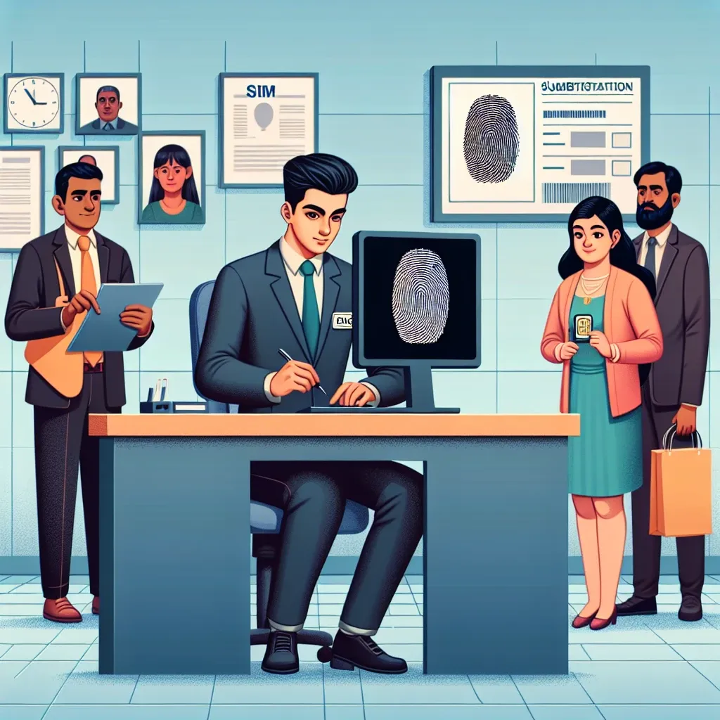 Nueva Normativa Memerlukan Operator Mendaftar Kartu SIM dengan Data Biometrik